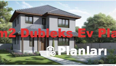 150 m2 Dubleks Ev Planları