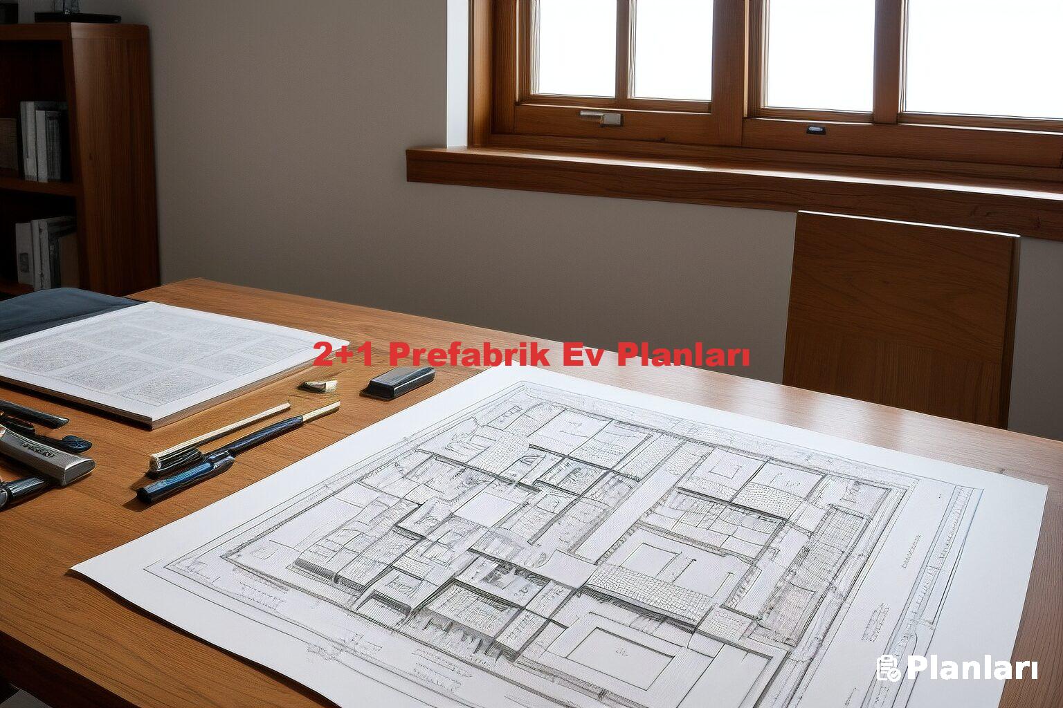 2+1 Prefabrik Ev Planları