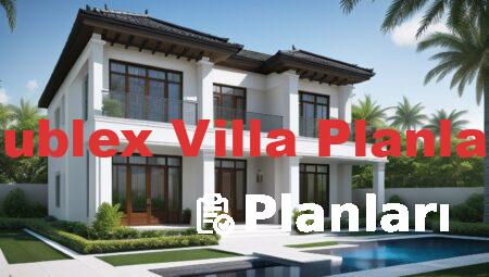 Dublex Villa Planları