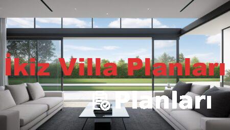 İkiz Villa Planları