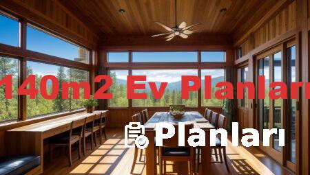 140m2 Ev Planları